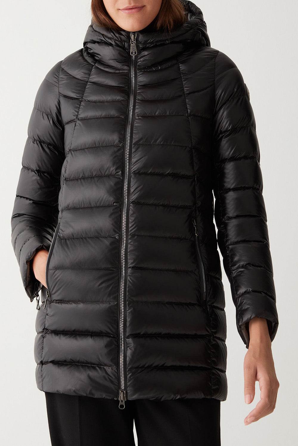  Colmar Quilted Down Jacket Black Woman - 1