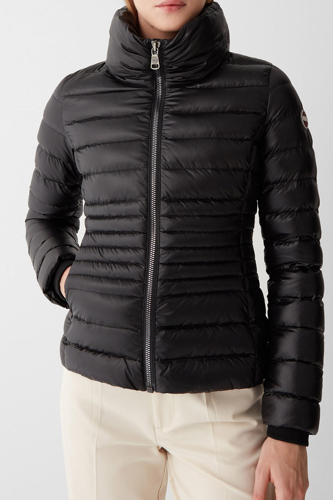  Colmar Short Quilted Down Jacket Black Woman - 1