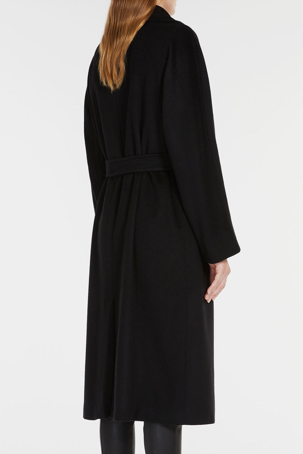  Max Mara Wool Coat Black Woman - 2