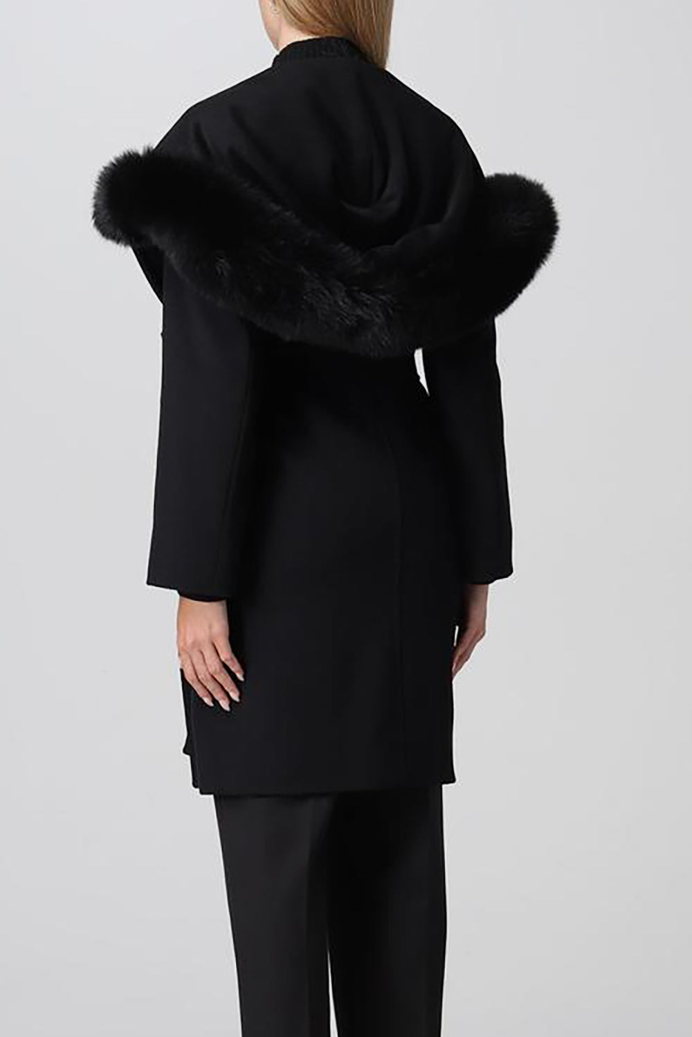  Max Mara Cappotto Mango Black Woman - 4