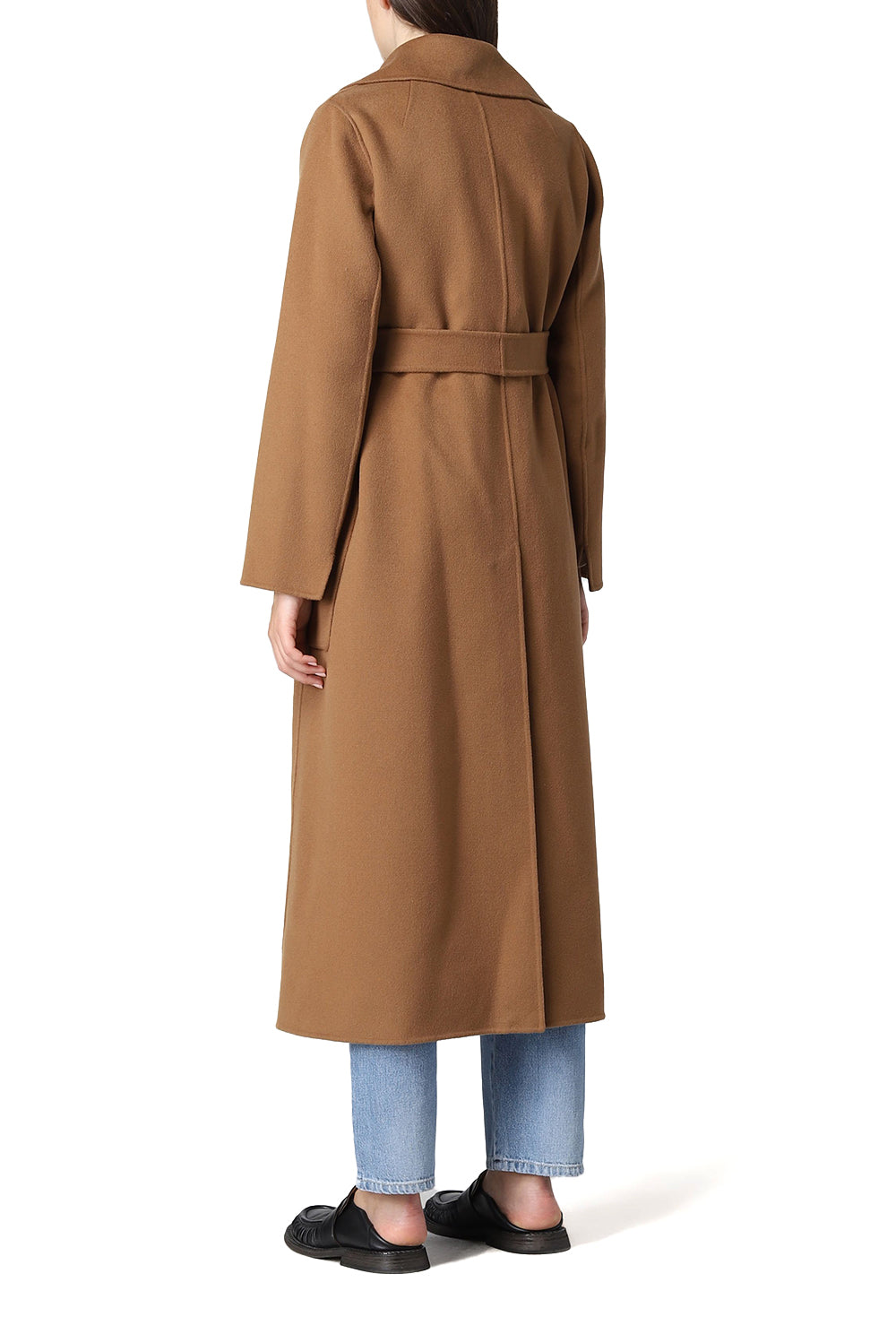  Max Mara Dressing Gown Coat New Leather Woman - 4