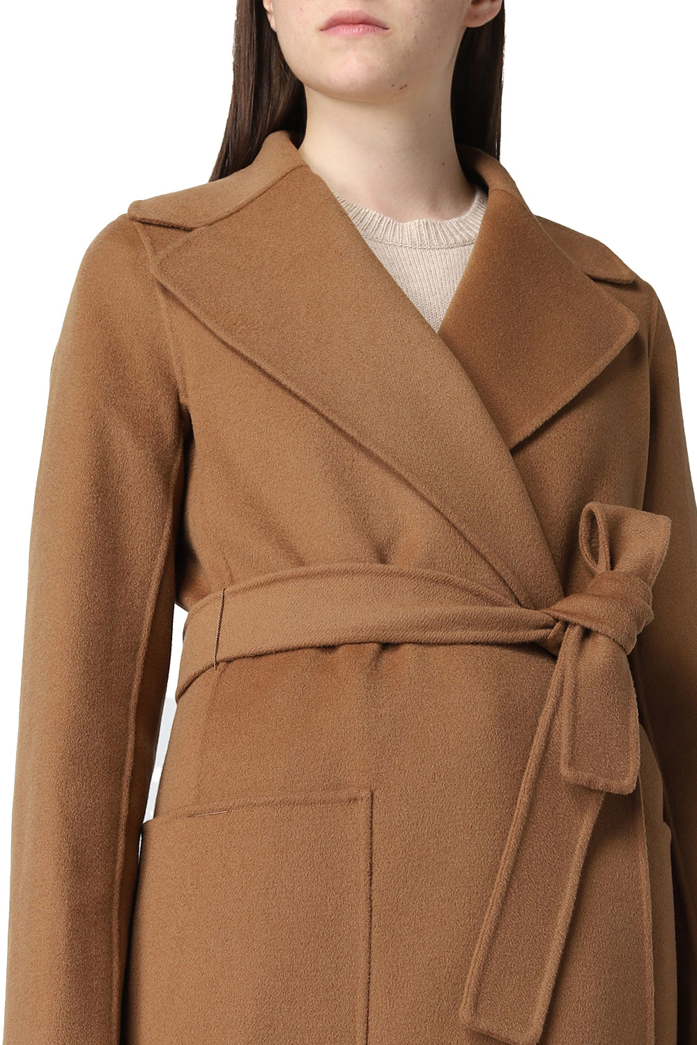  Max Mara Dressing Gown Coat New Leather Woman - 5