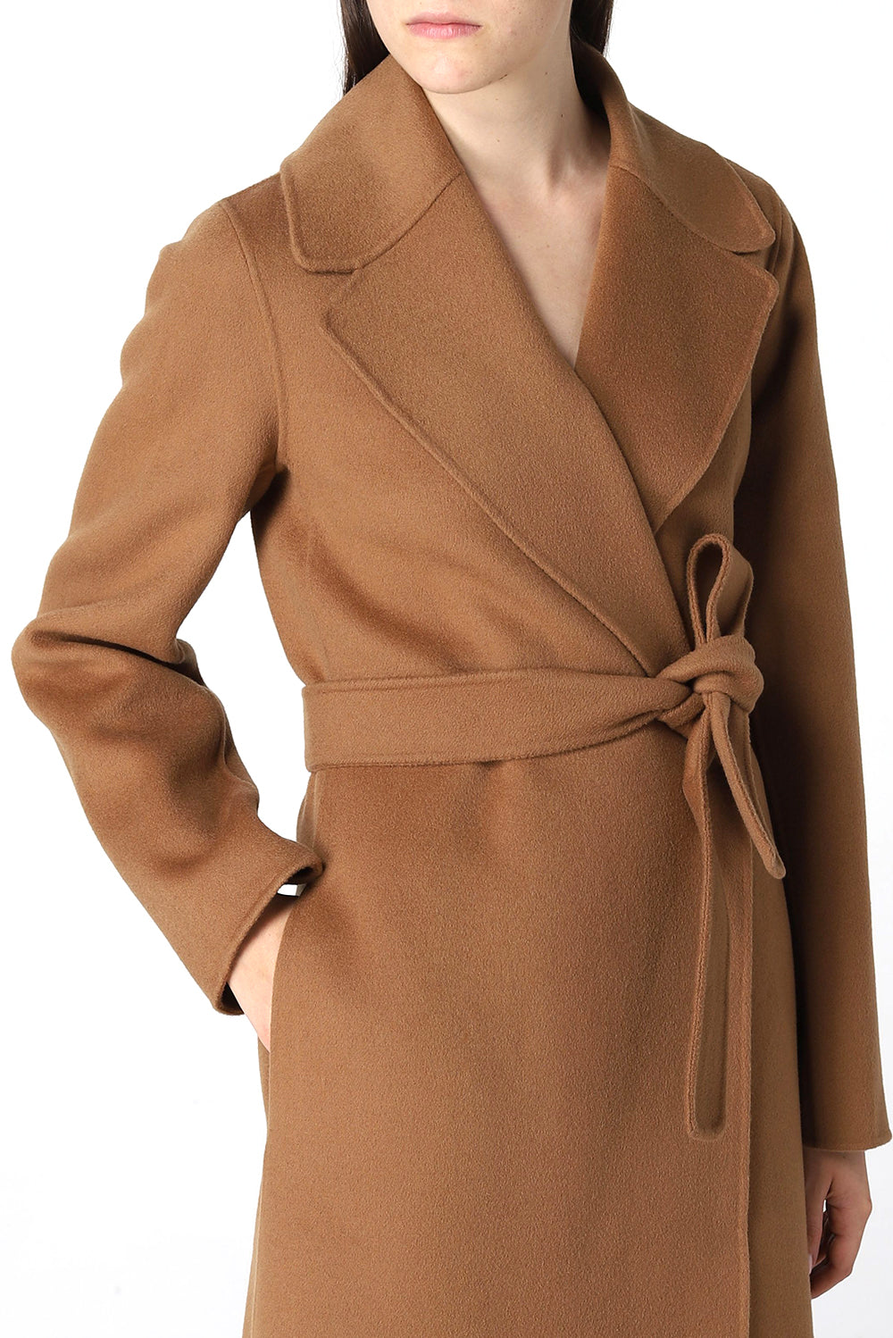  Max Mara Cappotto In Lana New Leather Woman - 5