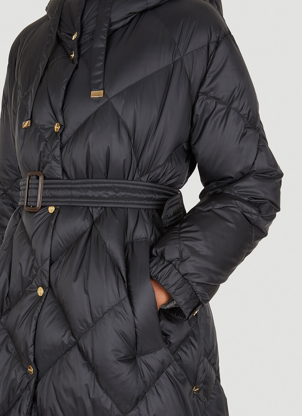  Max Mara Parka In Water-repellent Canvas 002 Woman - 5