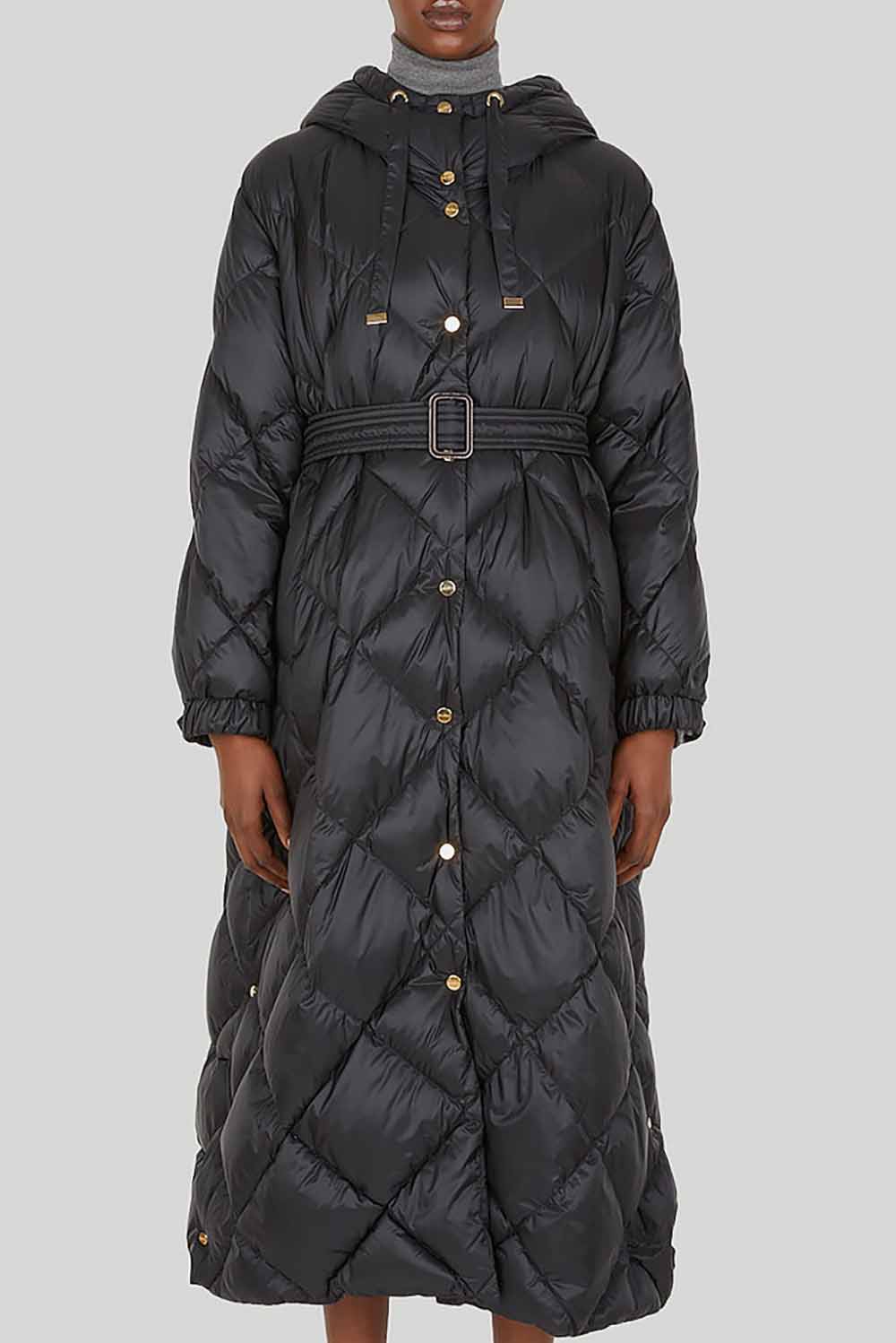  Max Mara Parka In Water-repellent Canvas 002 Woman - 1