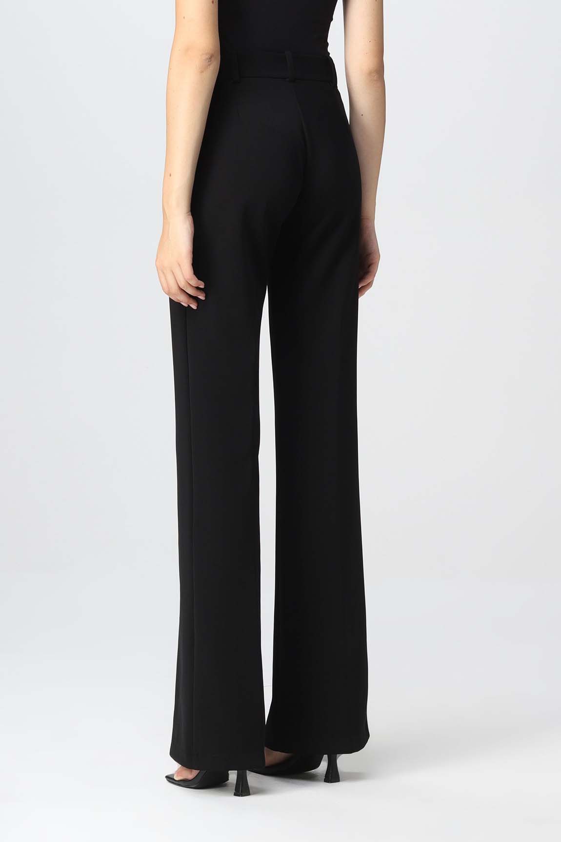  Pinko Flared-fit Trousers Black Woman - 2