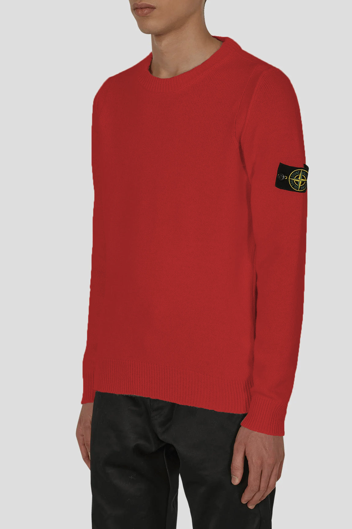  Stone Island Crewneck Sweater Red Uomo - 2