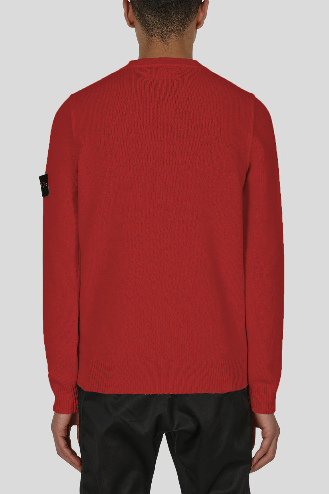  Stone Island Crewneck Sweater Red Uomo - 3