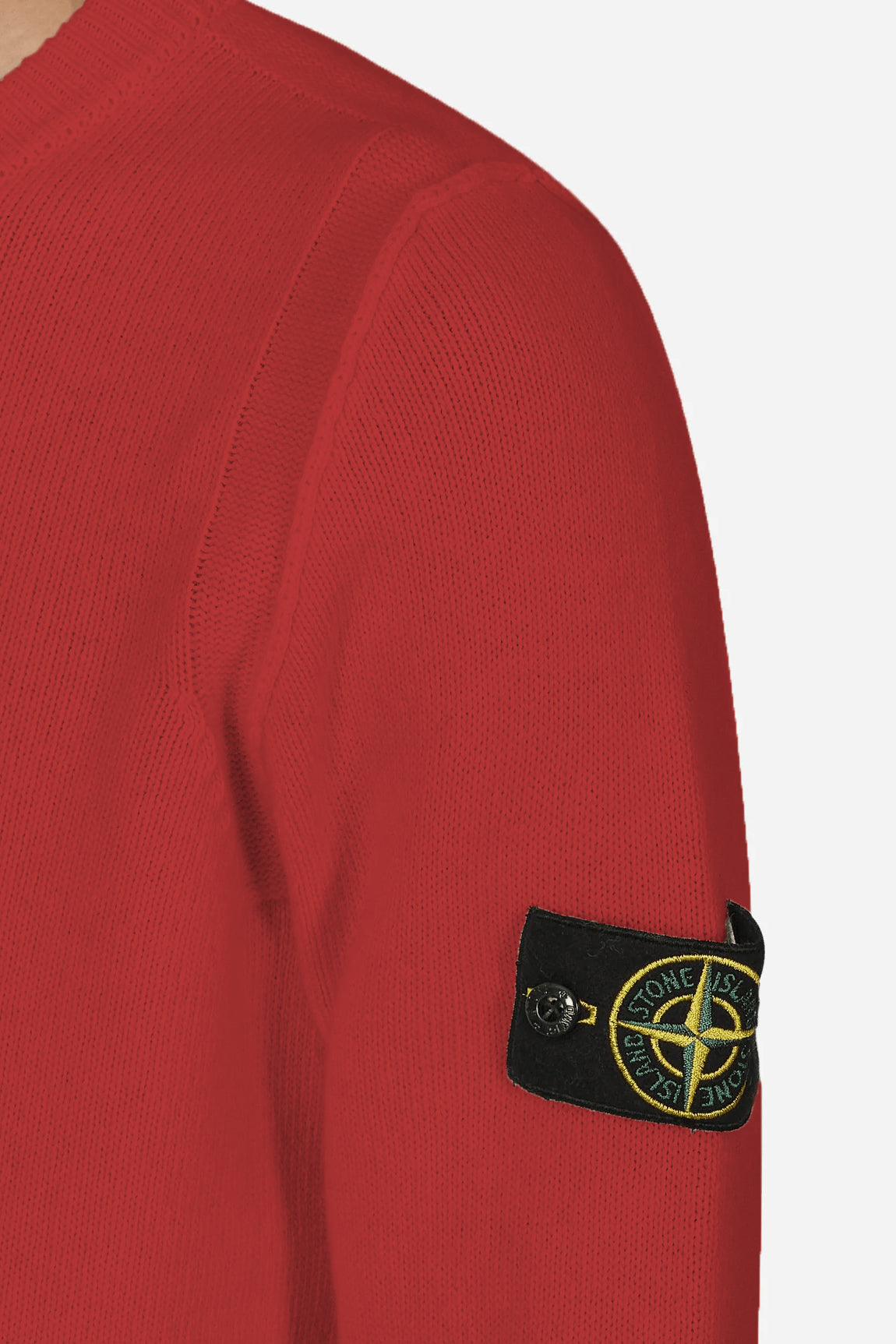  Stone Island Crewneck Sweater Red Uomo - 4