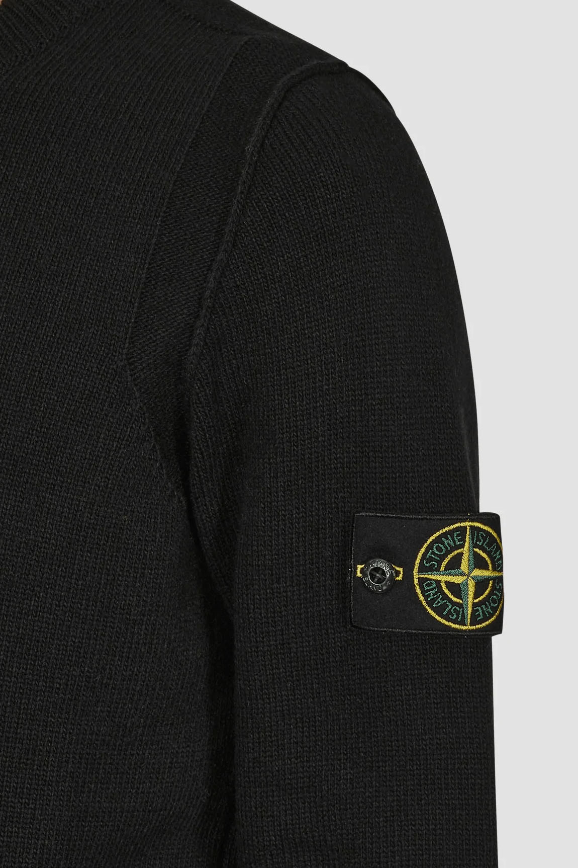  Stone Island Maglia Girocollo Black Uomo - 4