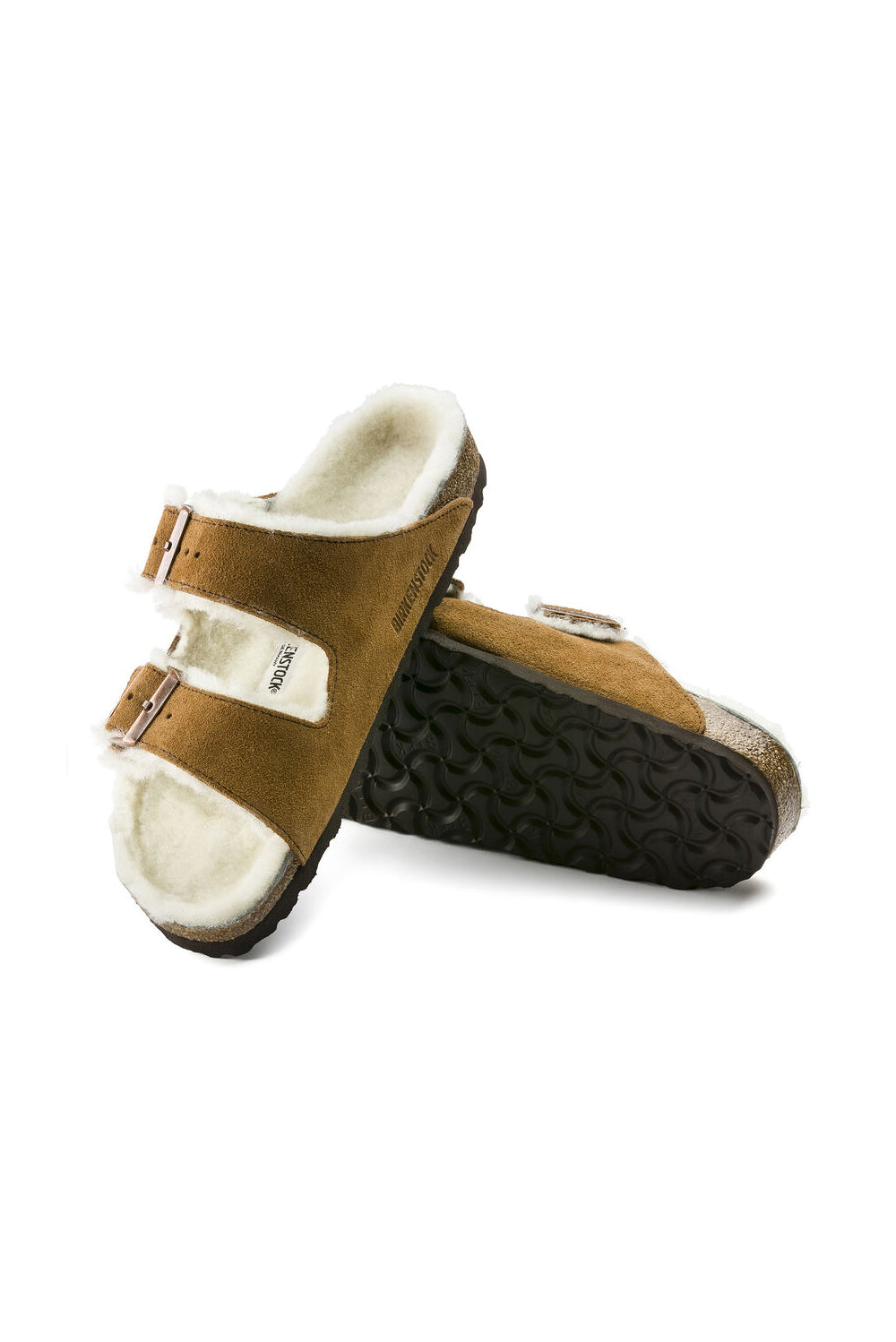  Birkenstock Arizona Fur Mink Donna - 3