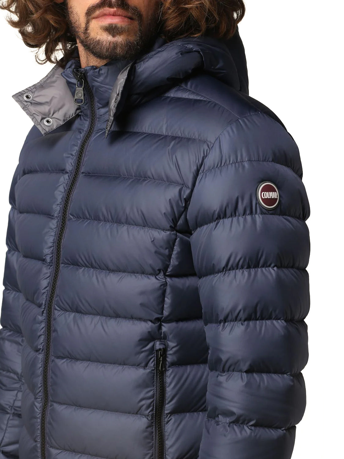  Colmar 1250 Down Jacket Navy Uomo - 4