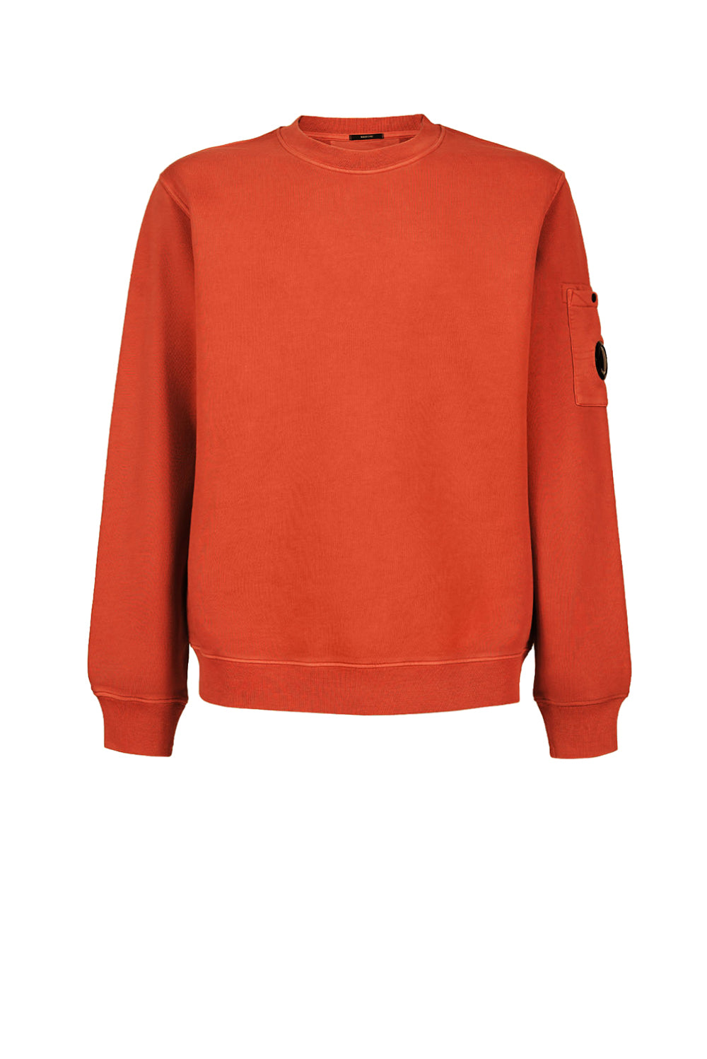  Cp Company Fleece Lens Sweatshirt Poinciana Uomo - 1