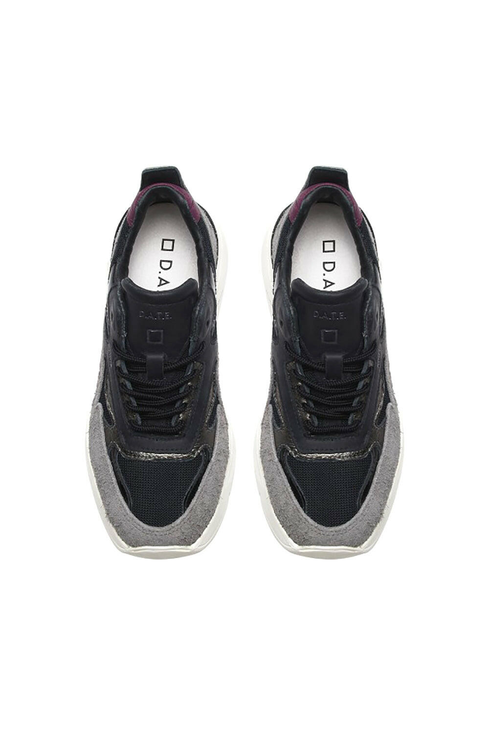  Date Sneakers Fuga Black Donna - 3