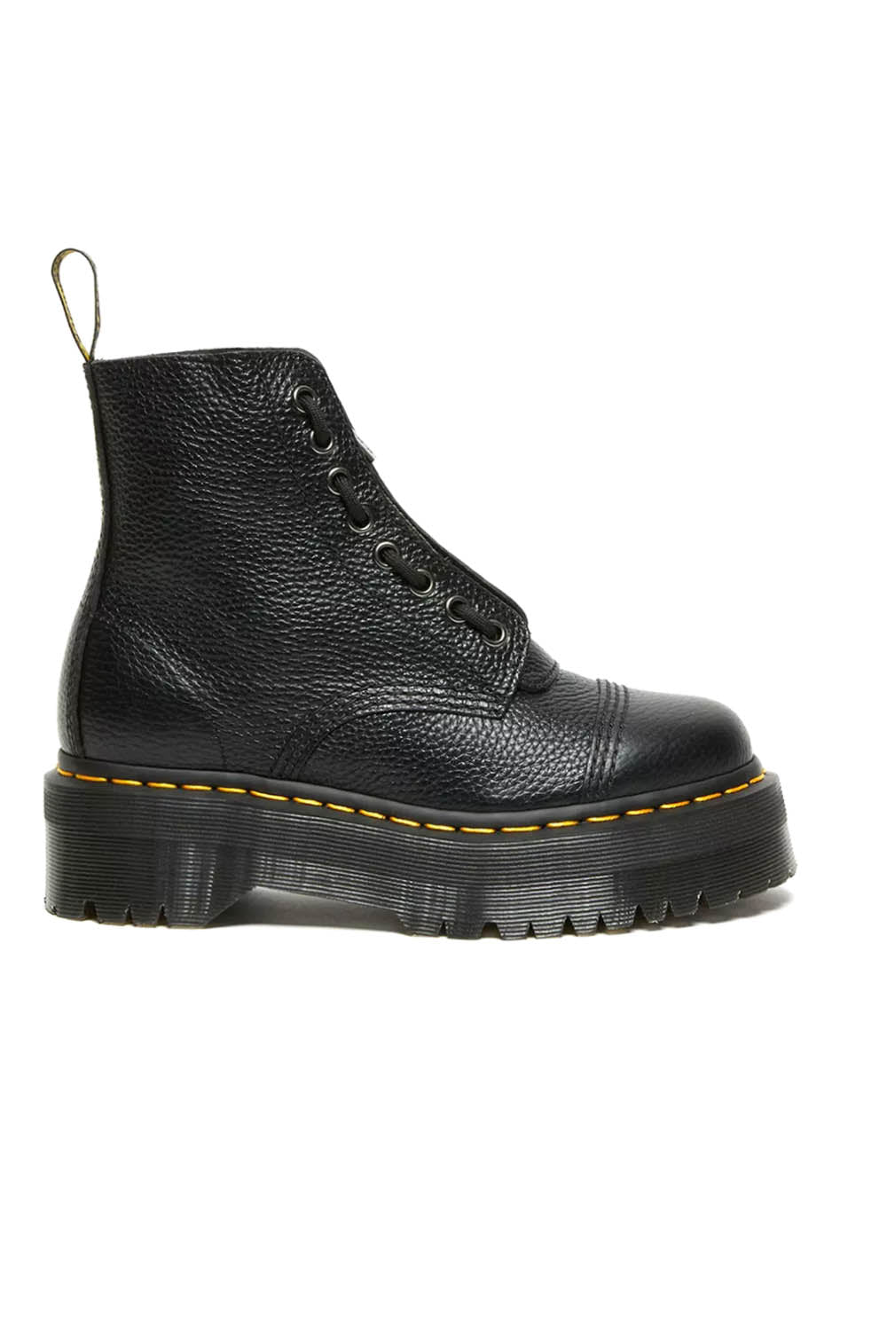  Dr. Martens Amphibious Platform Sinclair Black Milled Nappa Woman - 1