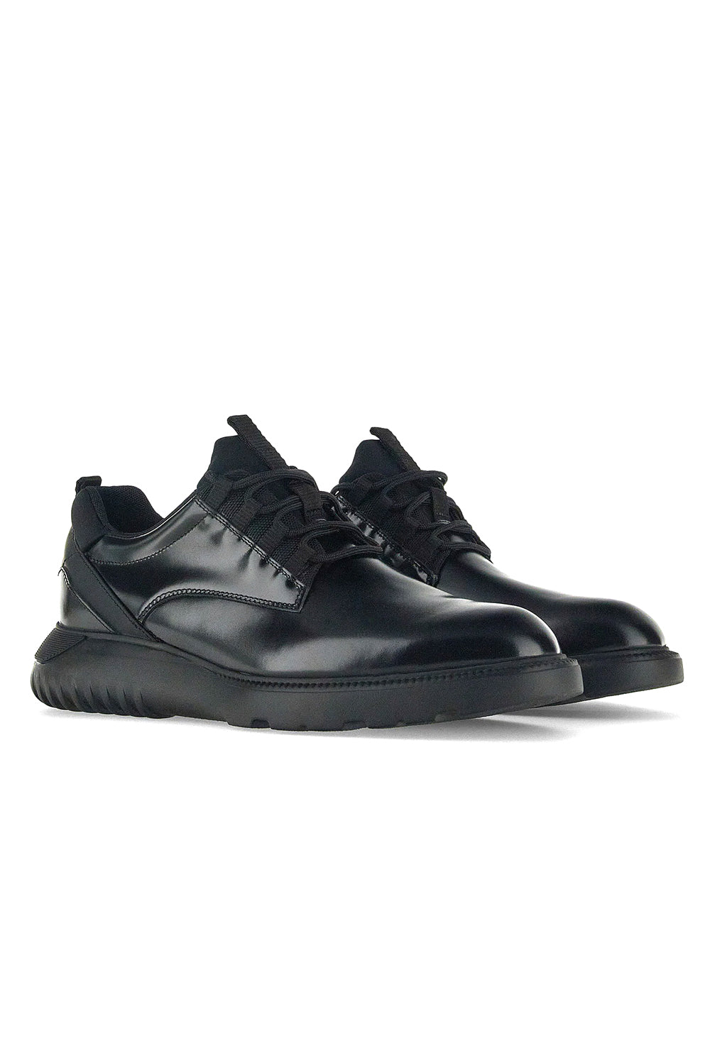  Hogan H600 Lace-ups Black Uomo - 2