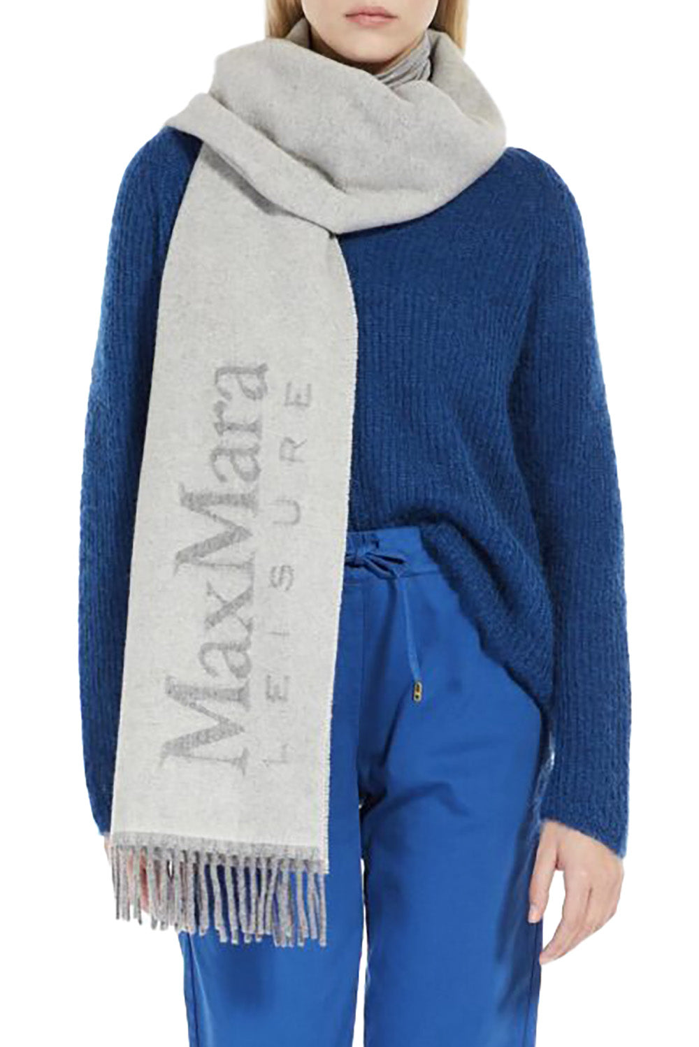  Max Mara Talc Scarf Woman - 2