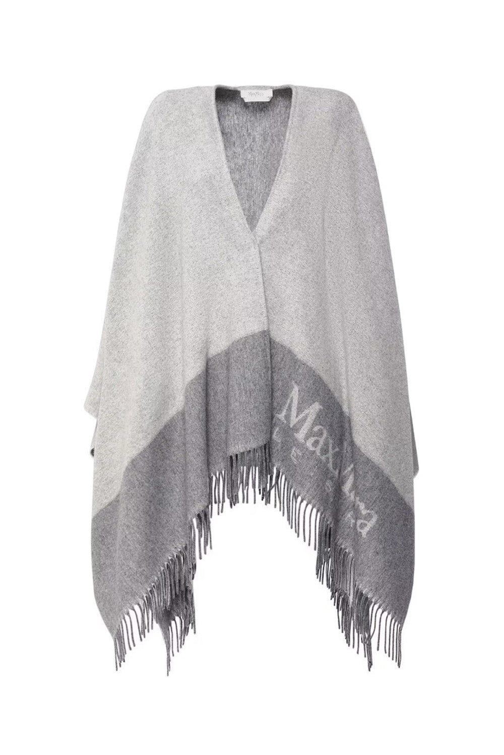  Max Mara Poncho Deodara Grigio Woman - 1