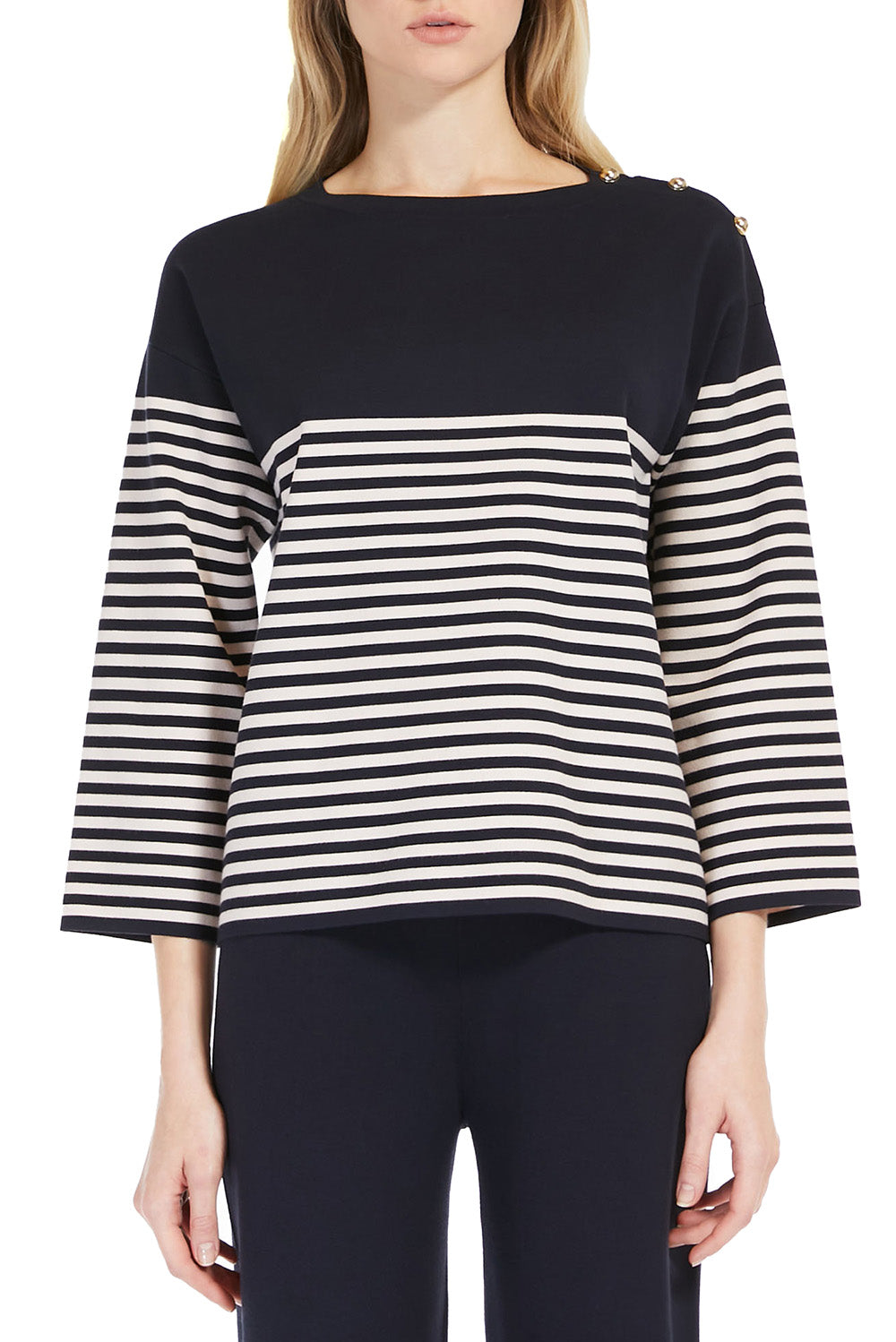  Max Mara Striped Shirt Woman - 2