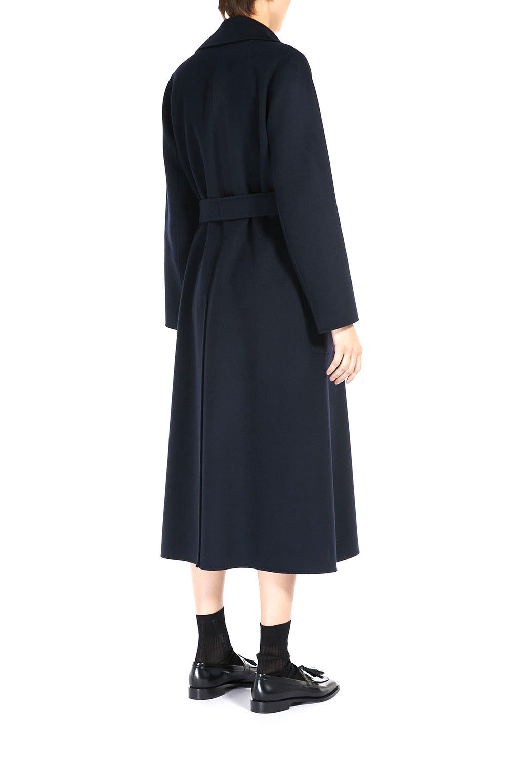  Max Mara Cappotto Paolore Navy Woman - 3