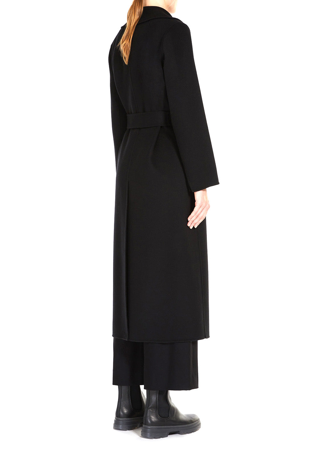  Max Mara Poldo Coat Nero Woman - 3