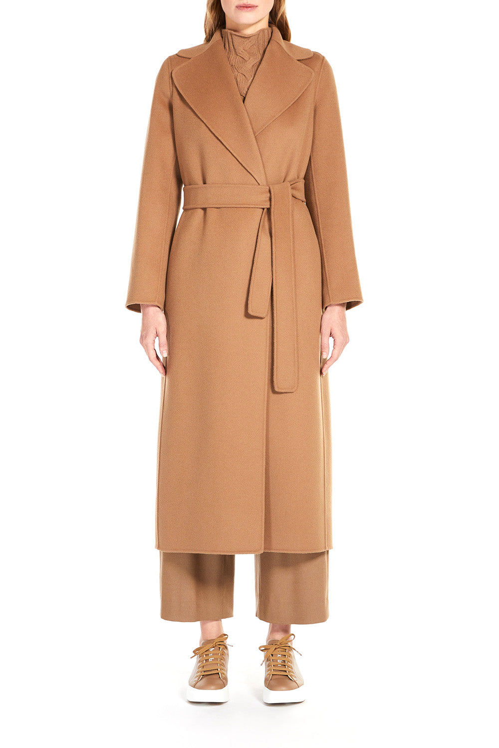  Max Mara Cappotto Poldo Cammello Woman - 2