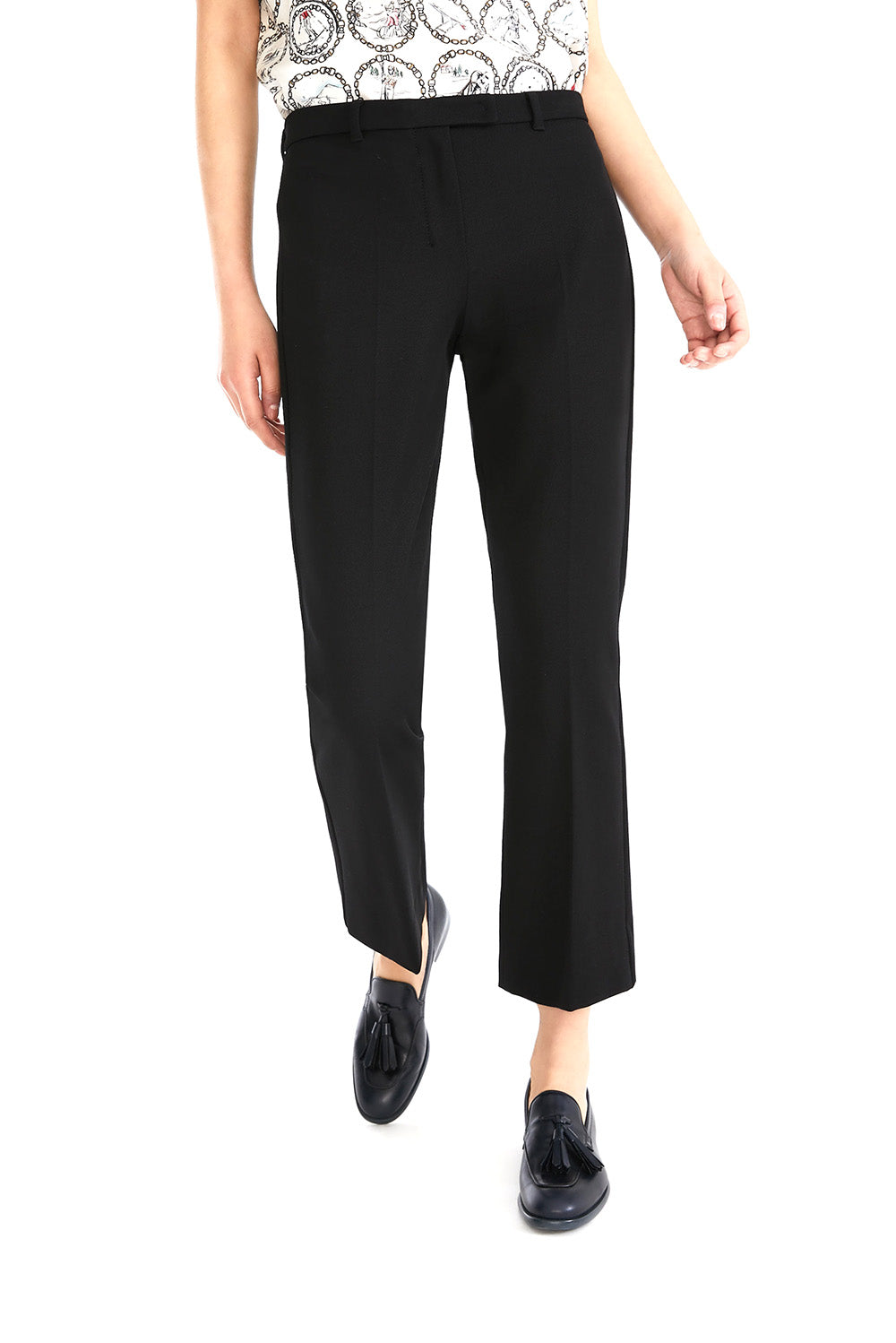  Max Mara Humanity Trousers Black Woman - 2