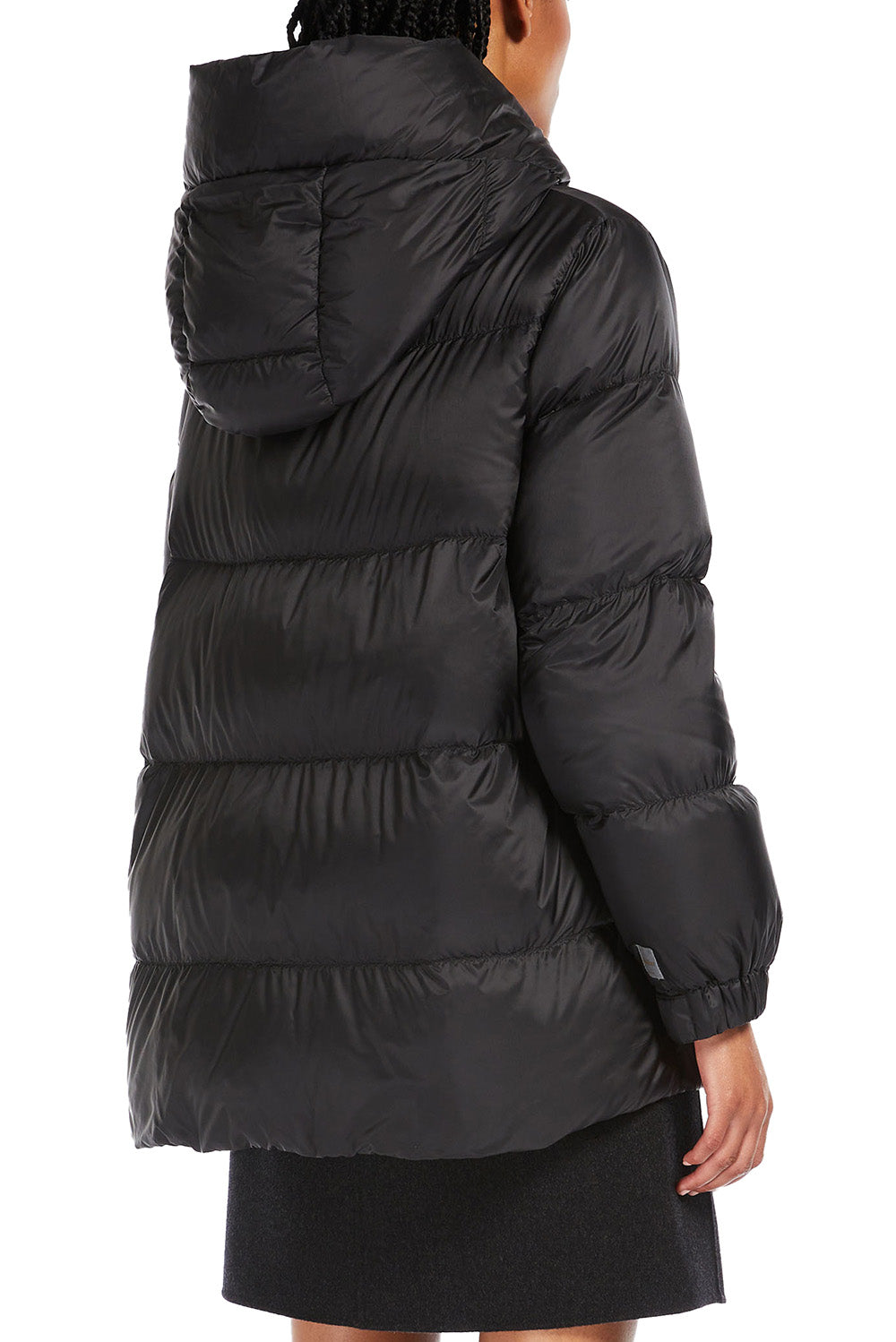  Max Mara Seia Quilted Down Jacket Black Woman - 3