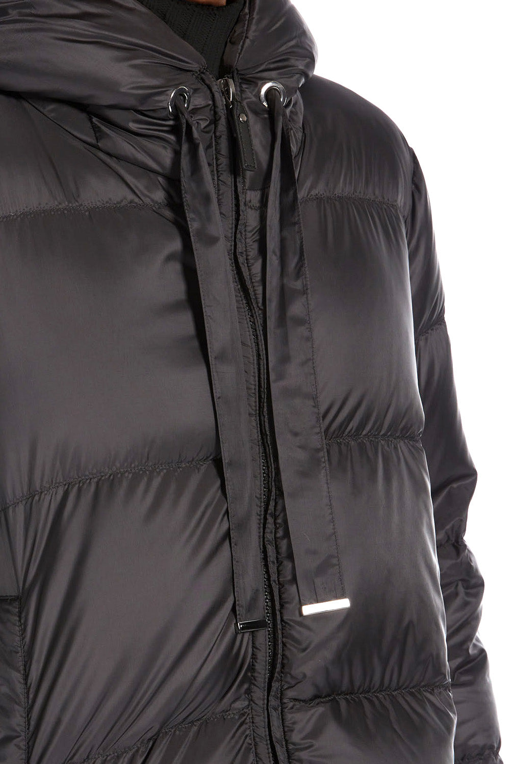  Max Mara Seia Quilted Down Jacket Black Woman - 4