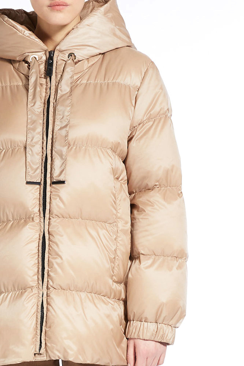  Max Mara Seia Quilted Down Jacket Cammello Woman - 4