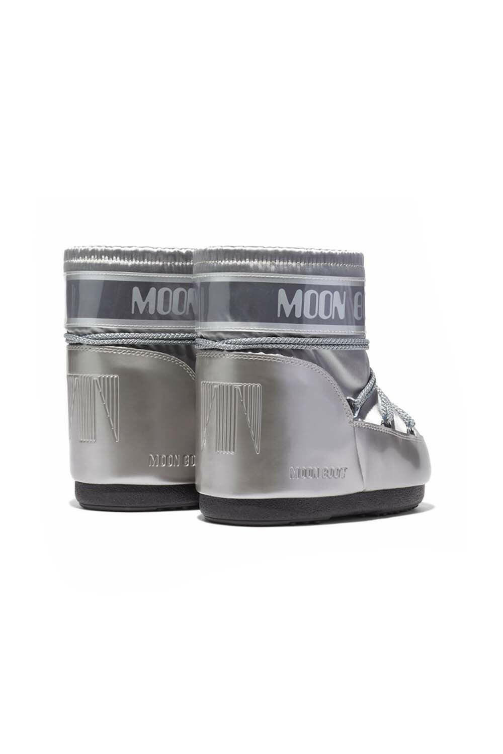  Moon Boot Icon Low Glance Silver Donna - 2