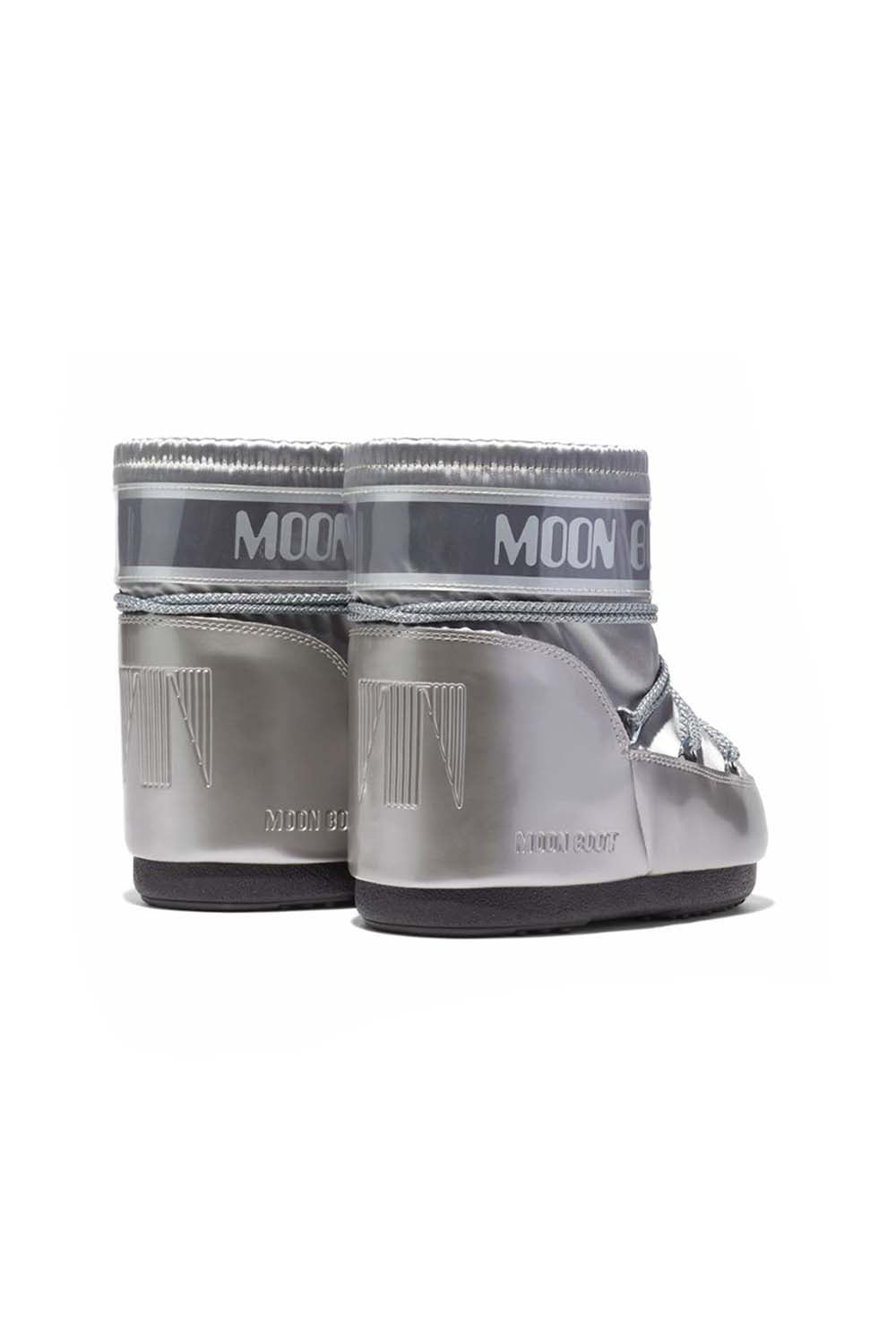  Moon Boot Icon Low Glance Silver Woman - 2