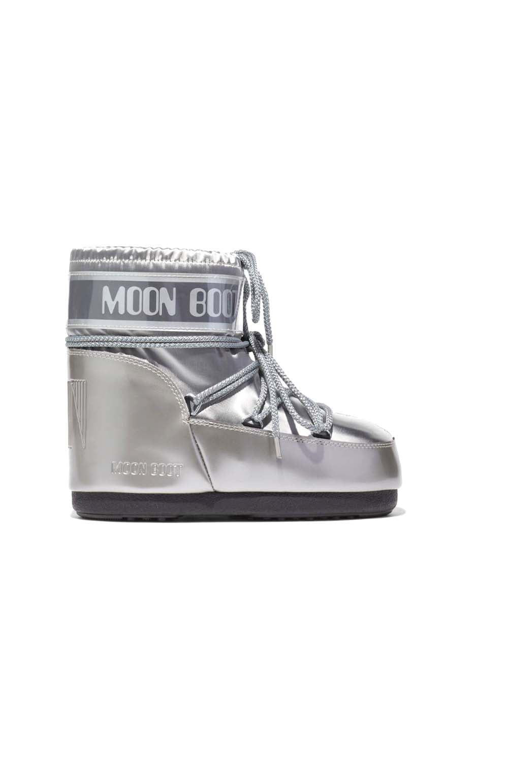  Moon Boot Icon Low Glance Silver Woman - 1