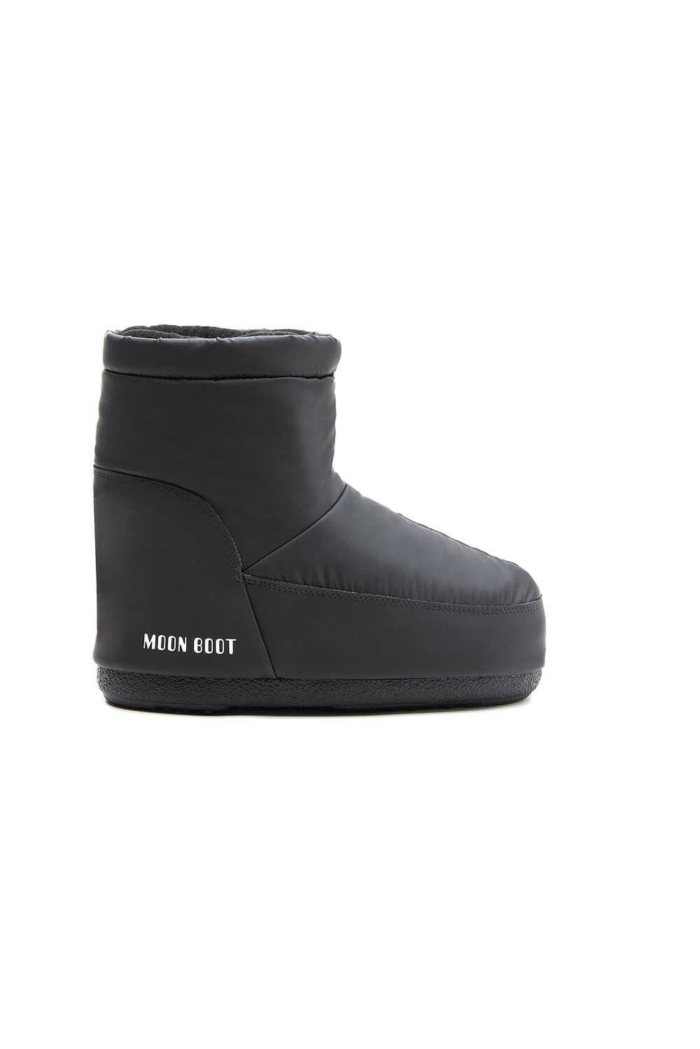  Moon Boot Icon Low Nolace Rubber Black Woman - 1