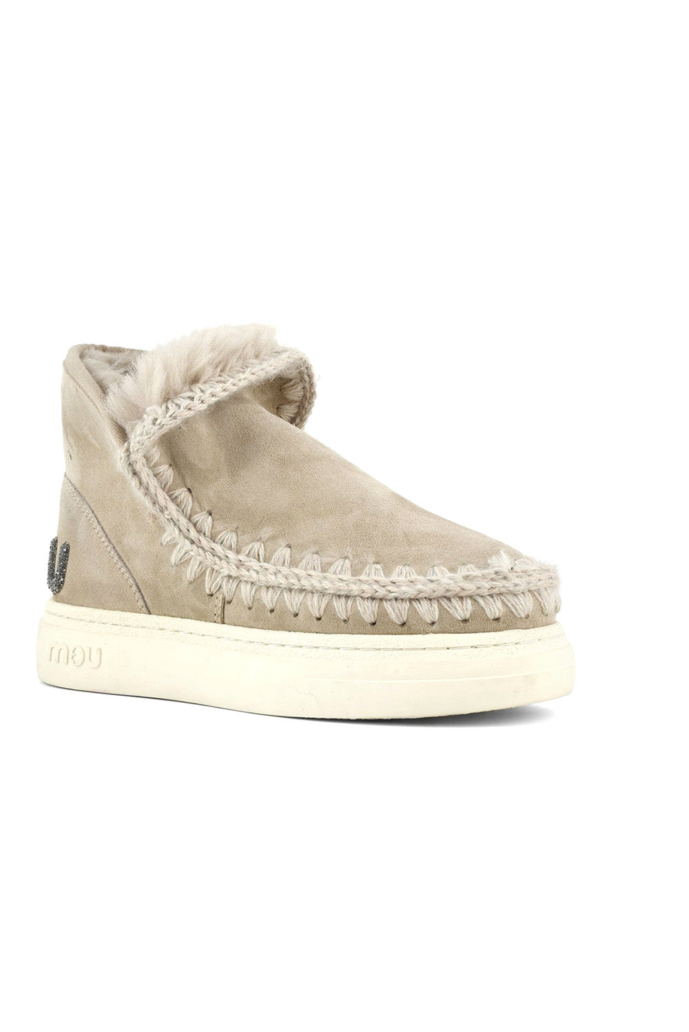  Mou Eskimo Sneaker Bold Glitter Cammello Woman - 2