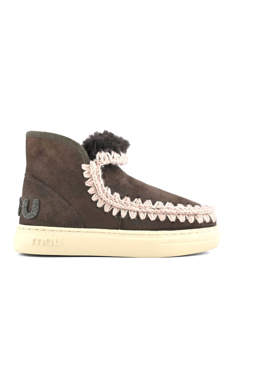  Mou Eskimo Sneaker Bold Glitter Mocha Woman - 1