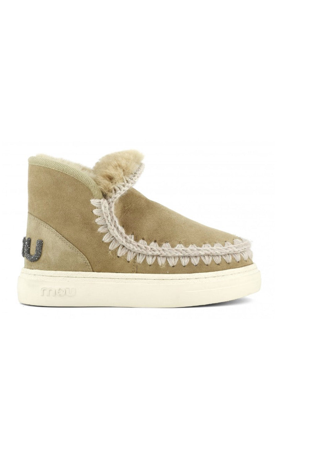  Mou Eskimo Sneaker Bold Glitter Tobacco Woman - 1