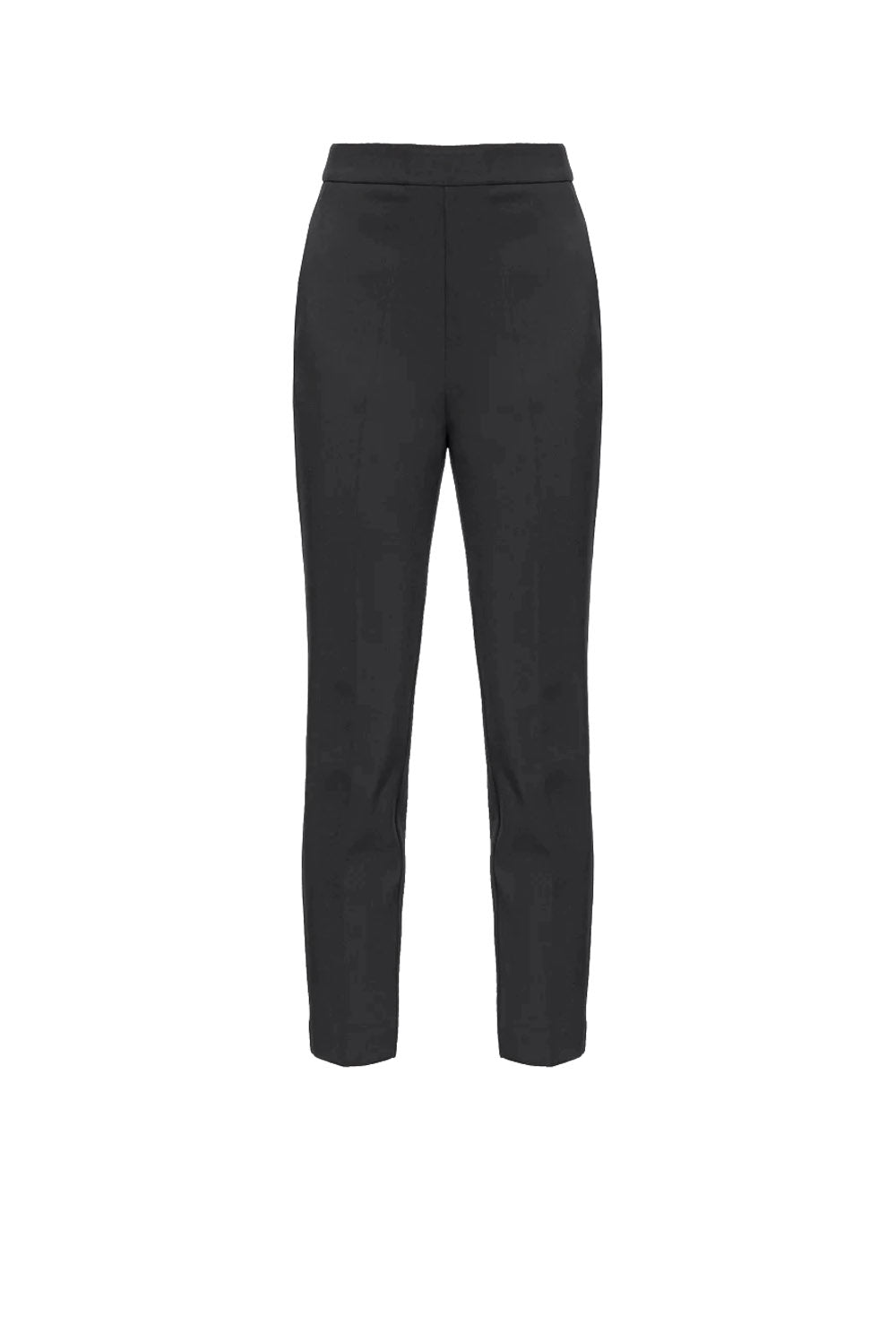  Pinko Pantaloni Slim Crepe Nero Woman - 1