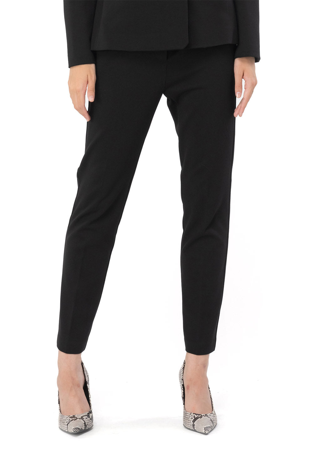  Pinko Pantaloni Cigarette Black Woman - 2