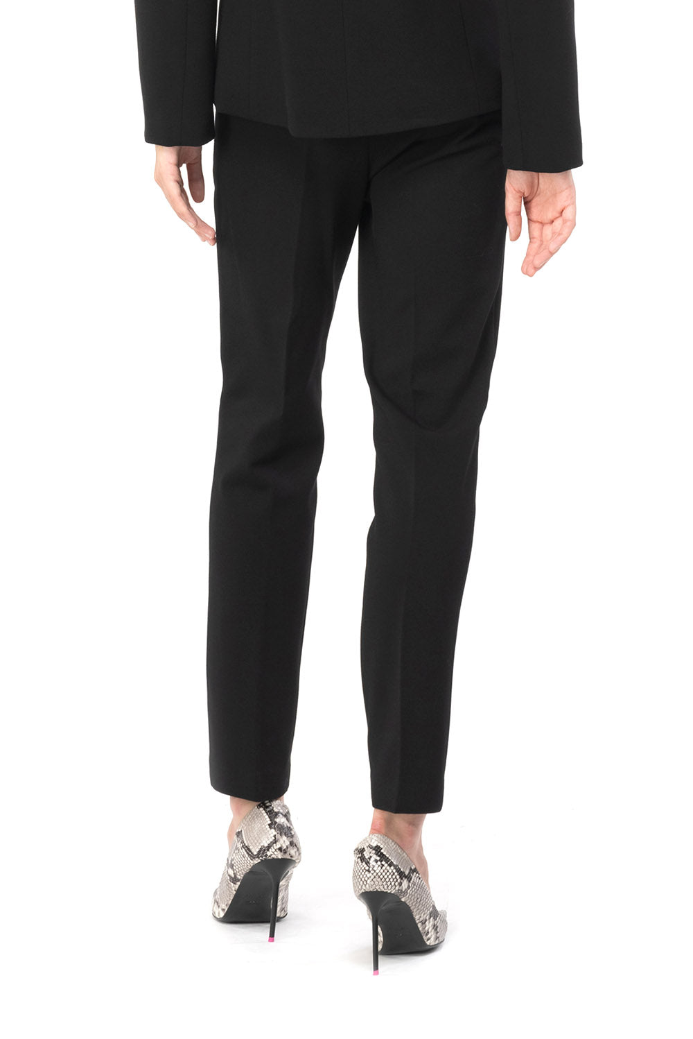  Pinko Pantaloni Cigarette Black Woman - 3