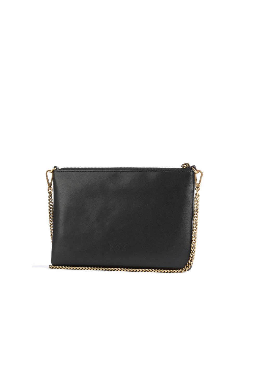  Pinko Love Flat Bag Nero Oro Woman - 3