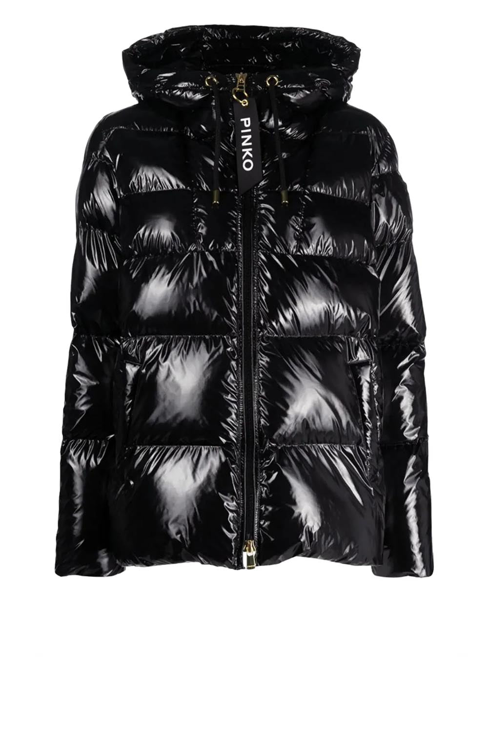  Pinko Eleodoro Down Jacket Black Woman - 1