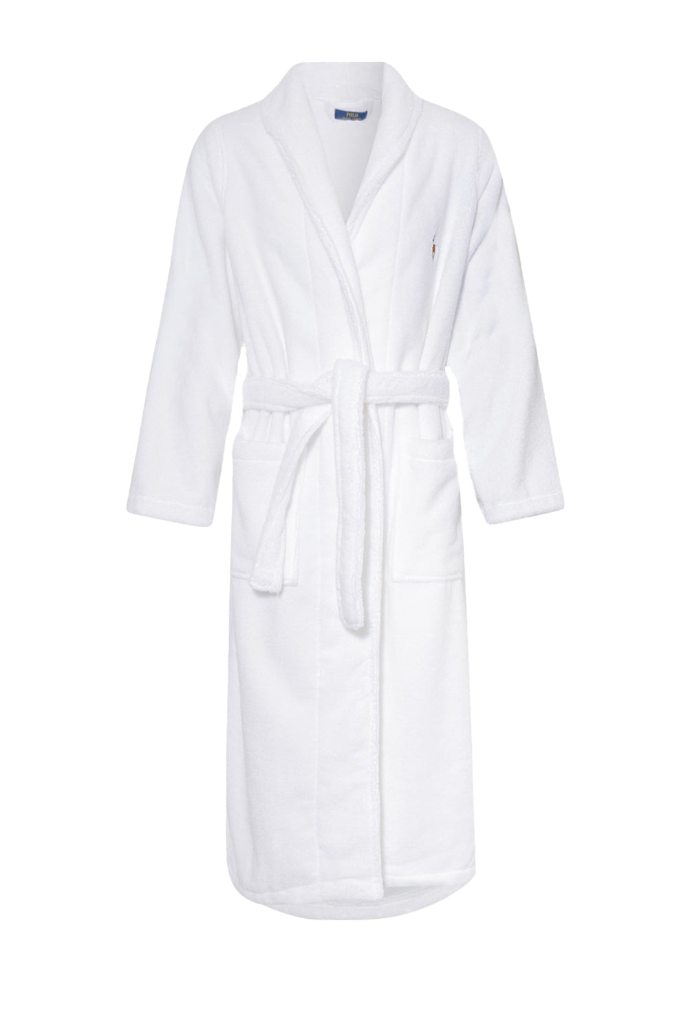  Ralph Lauren Lounge Robe Bathrobe White Uomo - 1