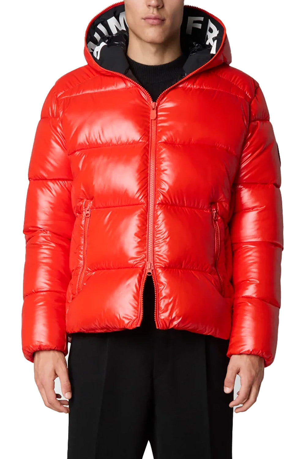  Save The Duck Edgard Down Jacket Red Uomo - 2