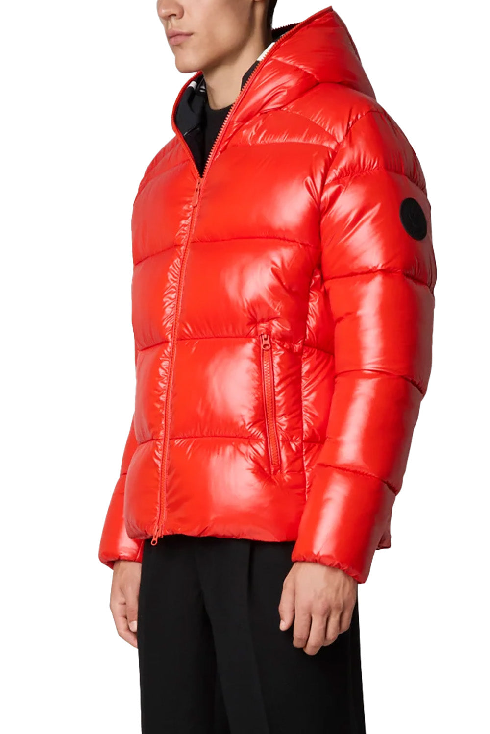  Save The Duck Edgard Down Jacket Red Uomo - 3