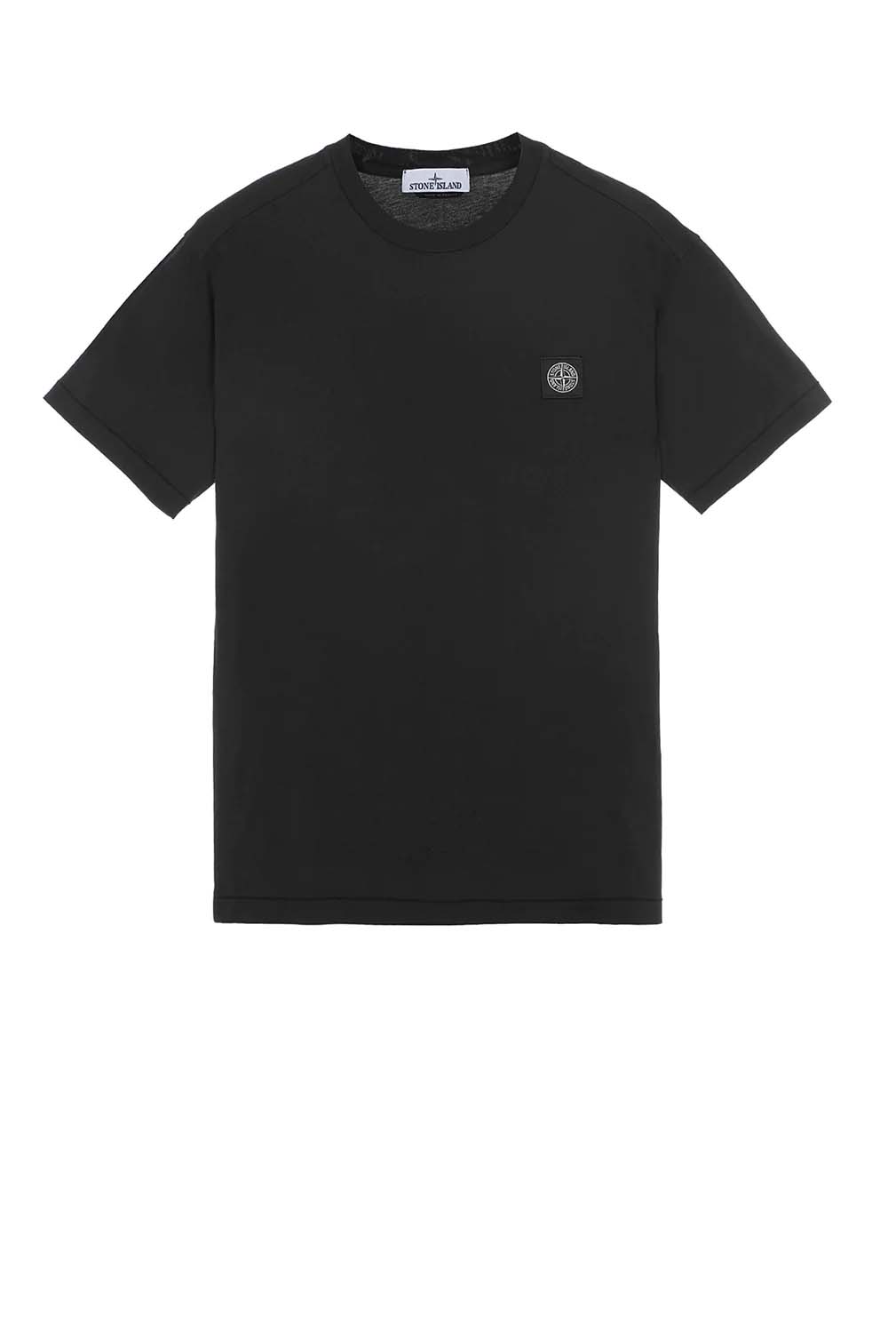  Stone Island T-shirt Logo Black Uomo - 1