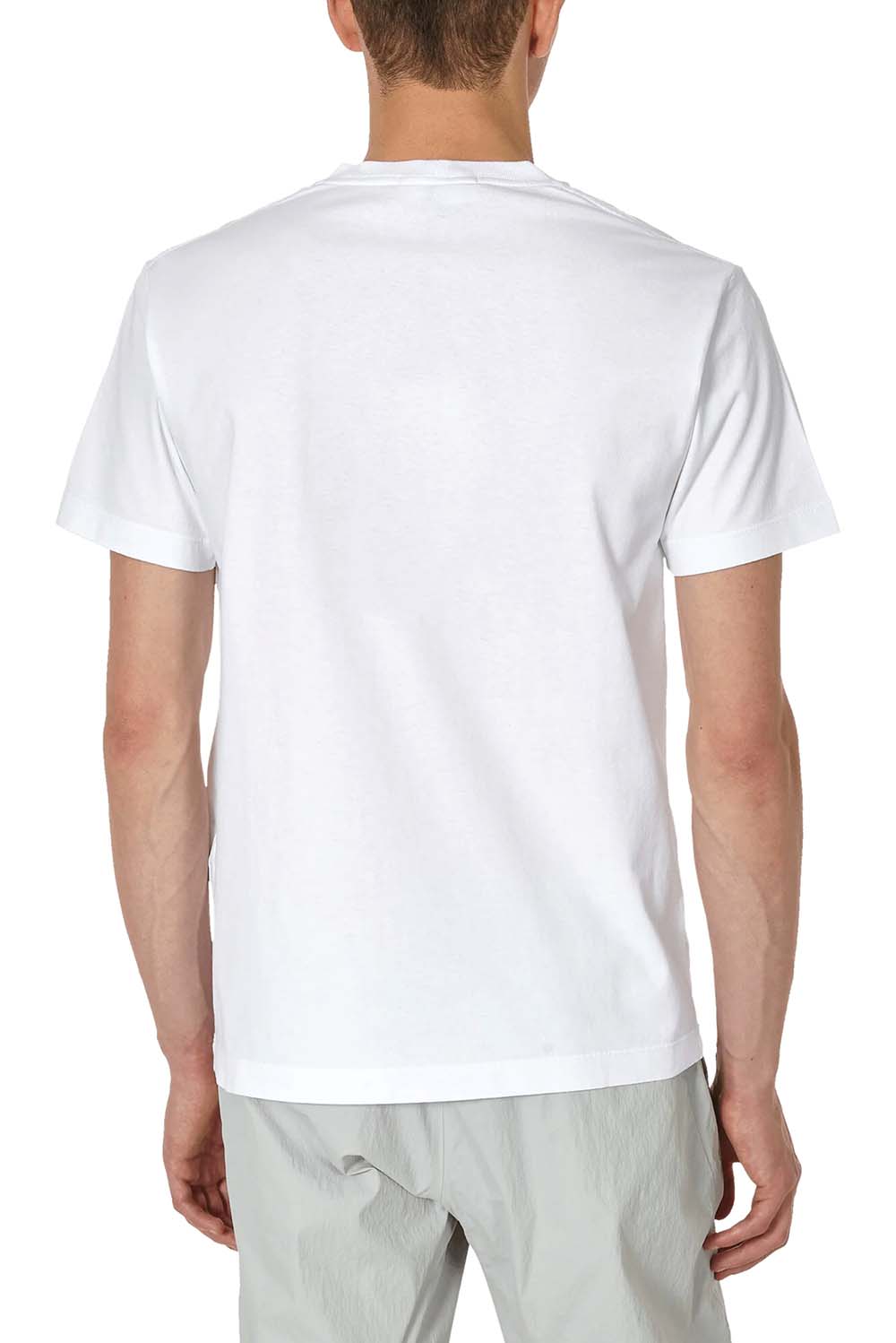  Stone Island One Print T-shirt White Uomo - 3