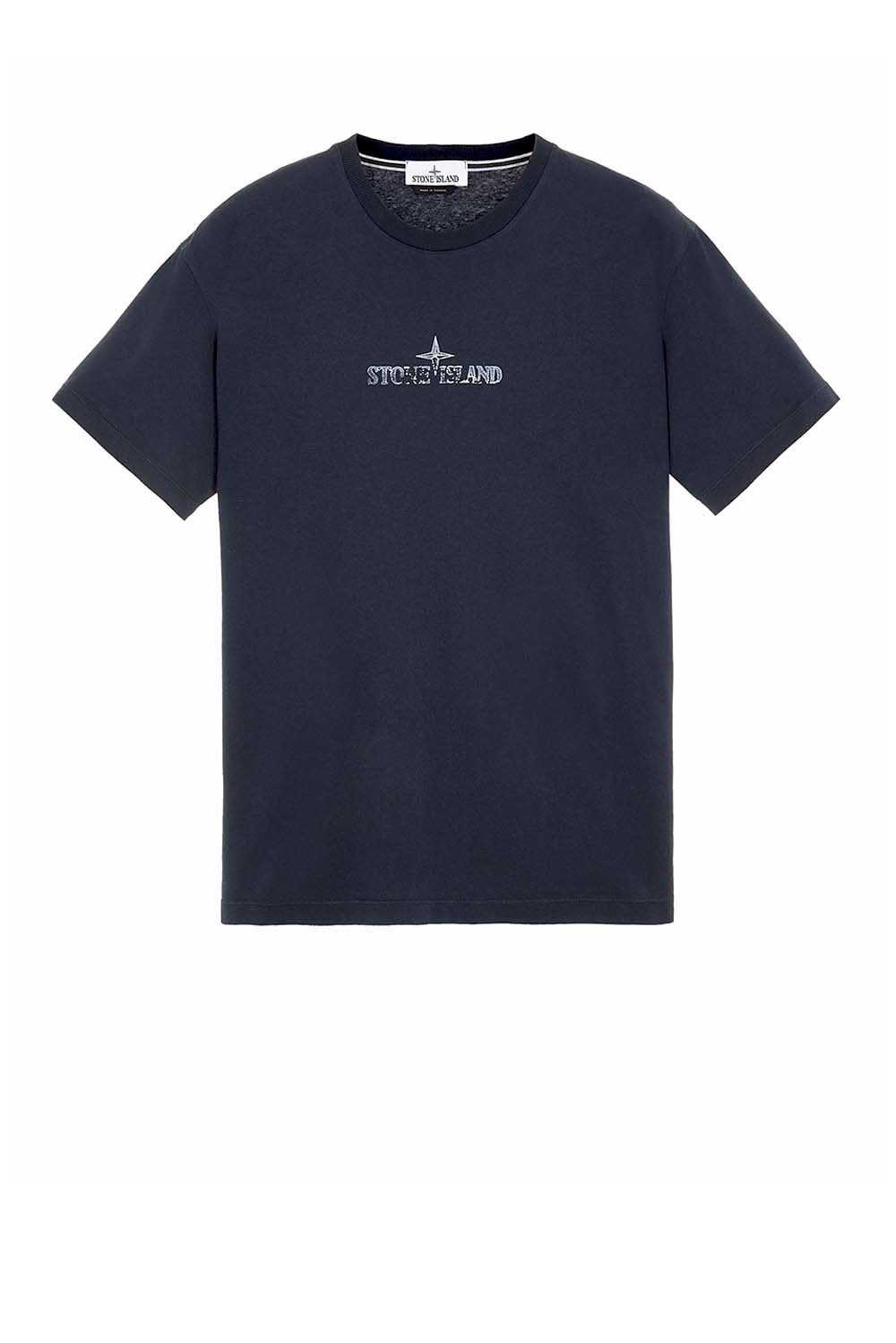  Stone Island T-shirt One Print Navy Uomo - 1