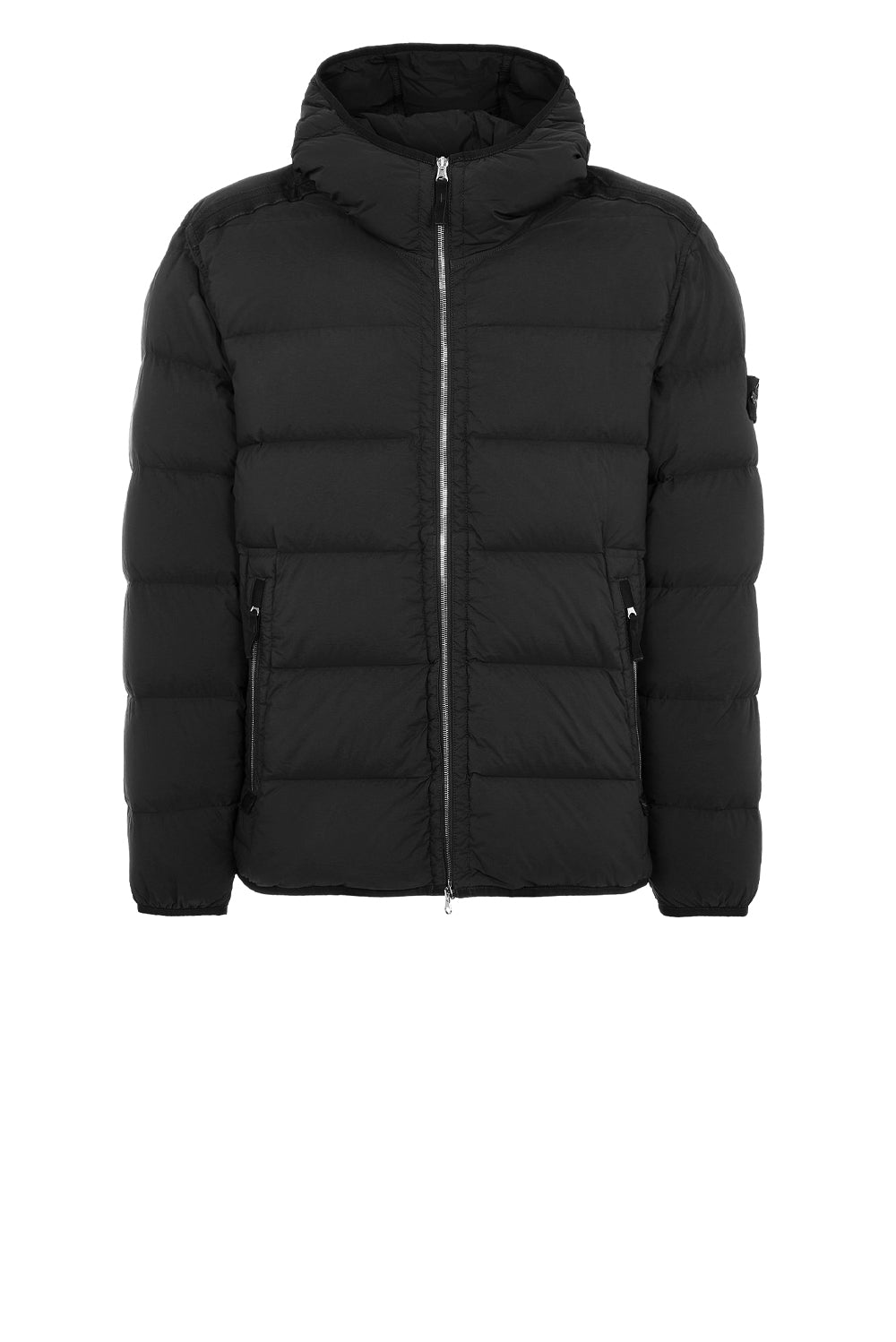  Stone Island Seamless Tunnel Down Jacket Black Uomo - 1