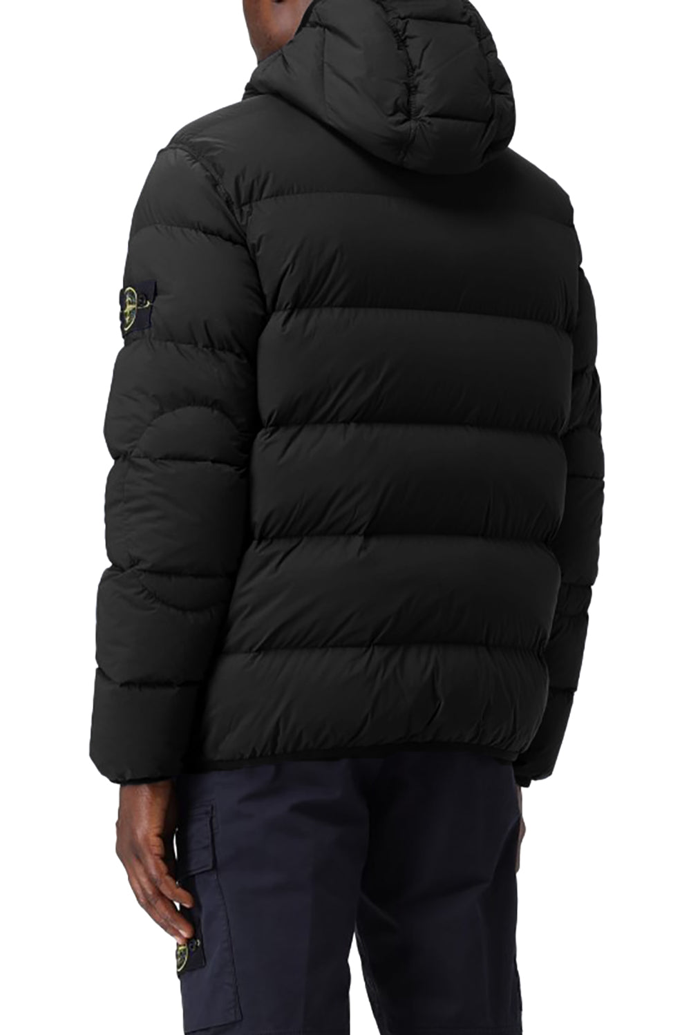  Stone Island Seamless Tunnel Down Jacket Black Uomo - 3